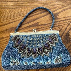 Vintage 60/70’s Plastic Bead Shoulder Bag.